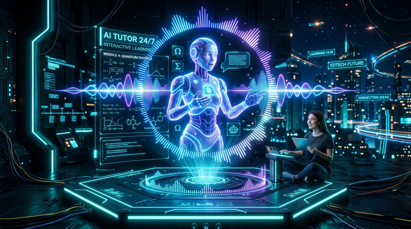 Tutor AI 24 Jam Bersuara Interaktif
